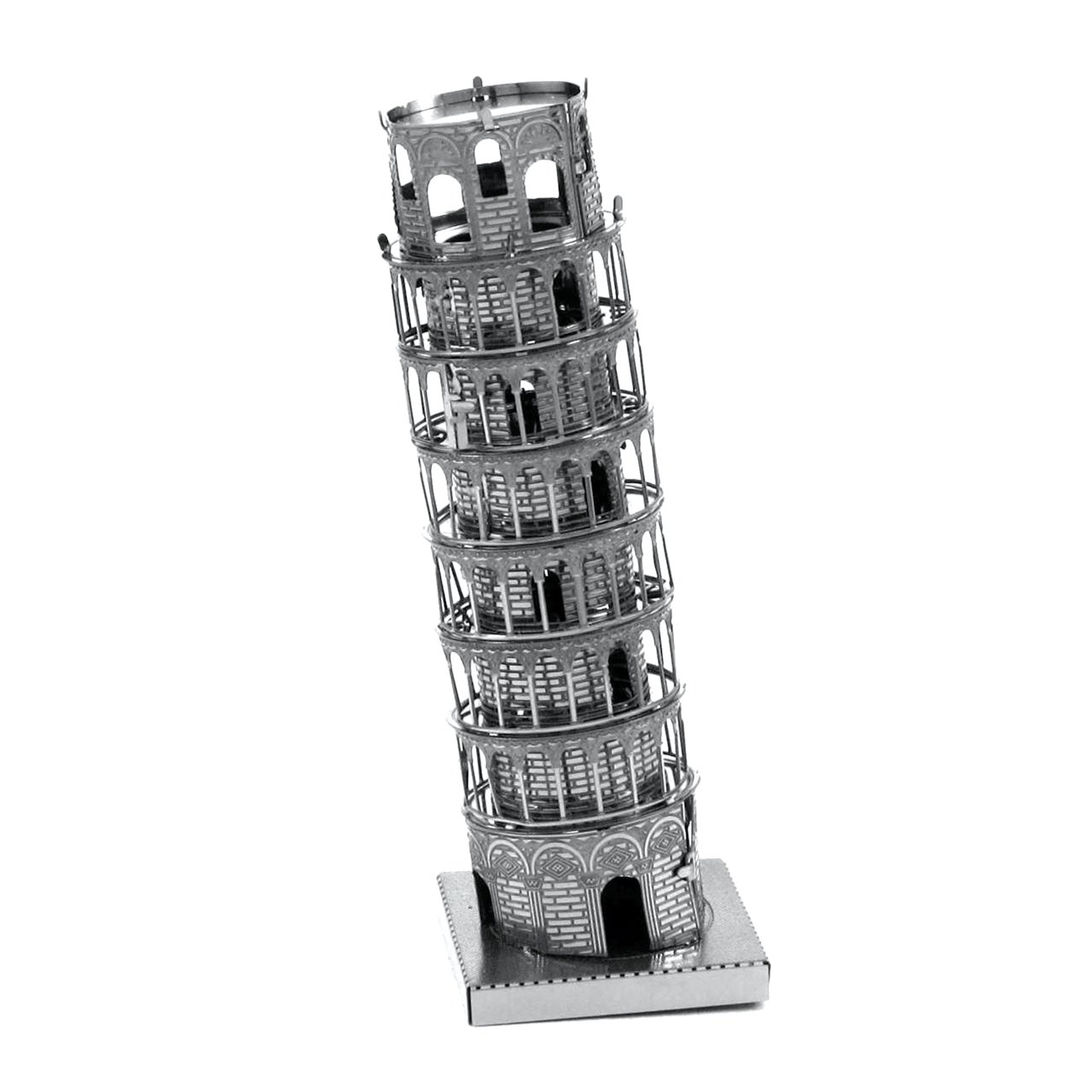 タワー 建造物 置物 メタルフィギュア Amazon.com: Metal Earth Leaning Tower of Pisa 3D Metal Model Kit